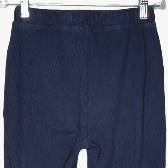 Crewcuts Pants Girls Large Blue Ribbed Joggers Sweatpants Loungewear Casual - Picture 4 of 6